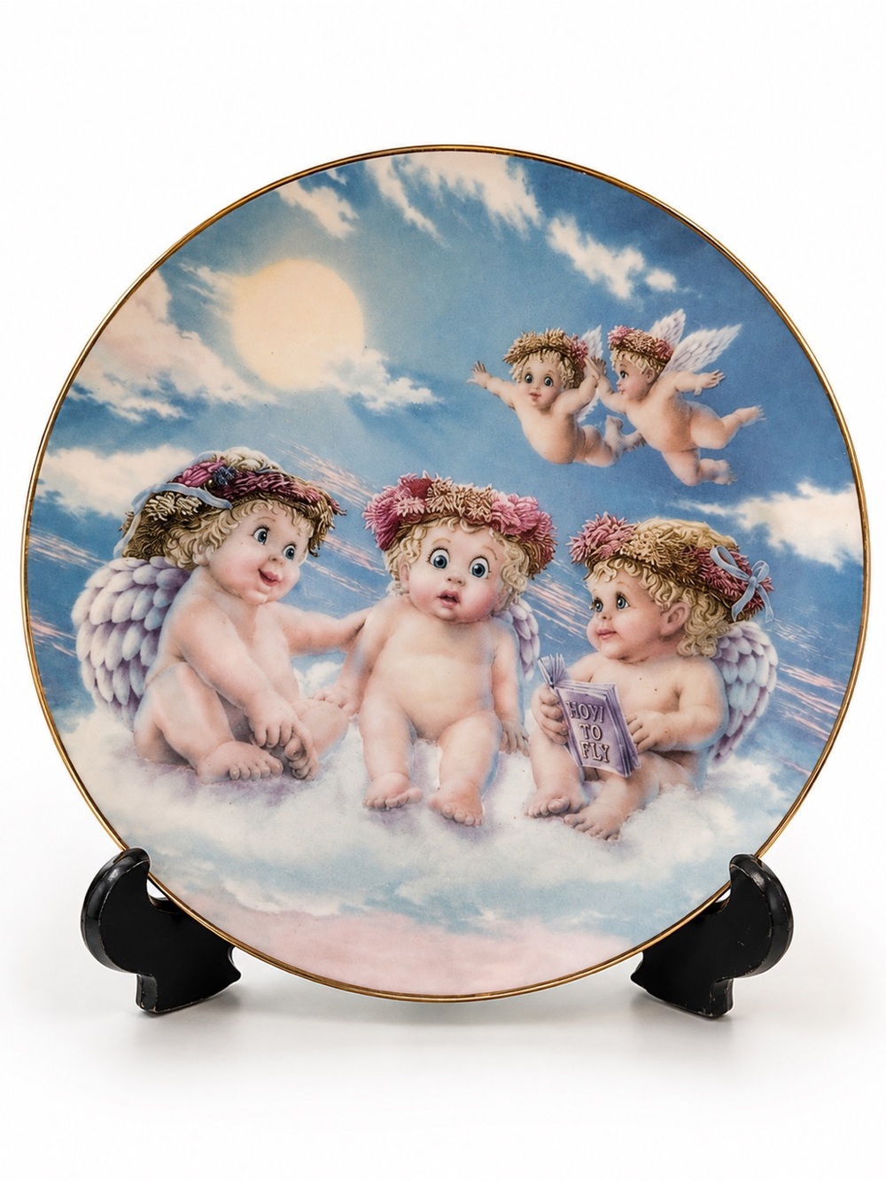 VTG Dreamsicles The Flying Lesson Plate 1994 “The Flying Lesson”